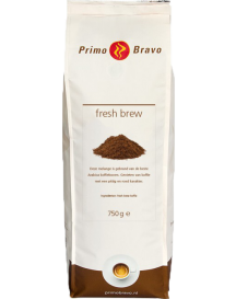 Primo Bravo Freshbrew koffie 750 gram Koffiewereld