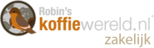ROBIN's KOFFIEWERELD logo 2018 zakelijk vierkant in juiste kleur